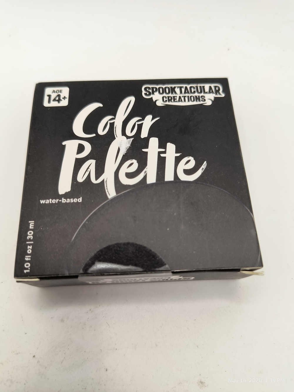 Spooktacular Creations Color Palette - Black Water Activated Sealed